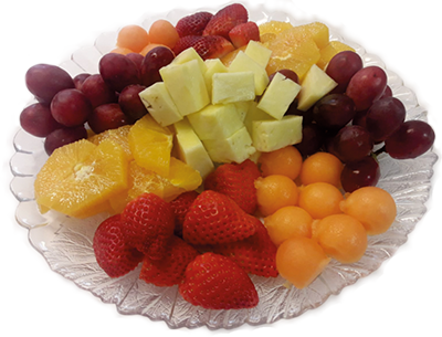 Frisch Obst Platte